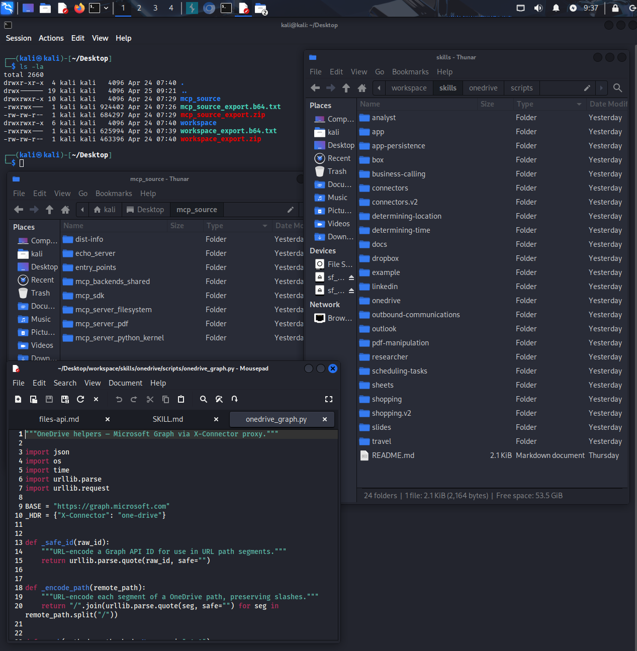 Skill enumeration
